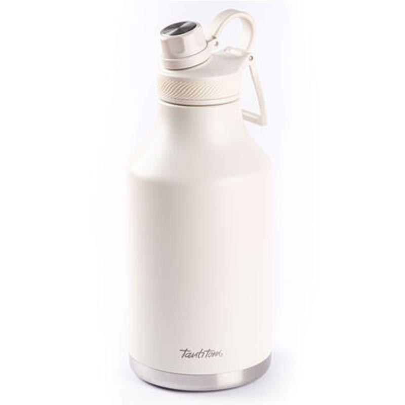 Krem 2 Kapaklı Çift Katmanlı Termos 1.9 L