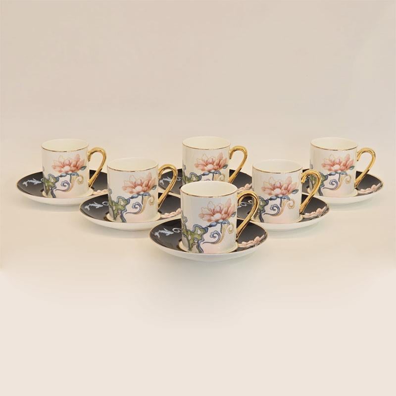 Luciana 6lı Kahve Fincanı