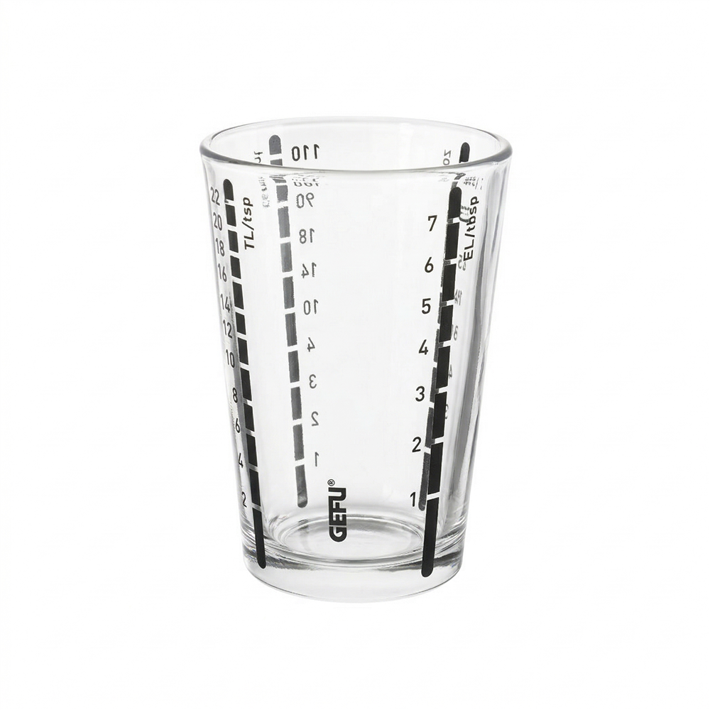 Messı Cam Mini Ölçü Kabı 100 Ml