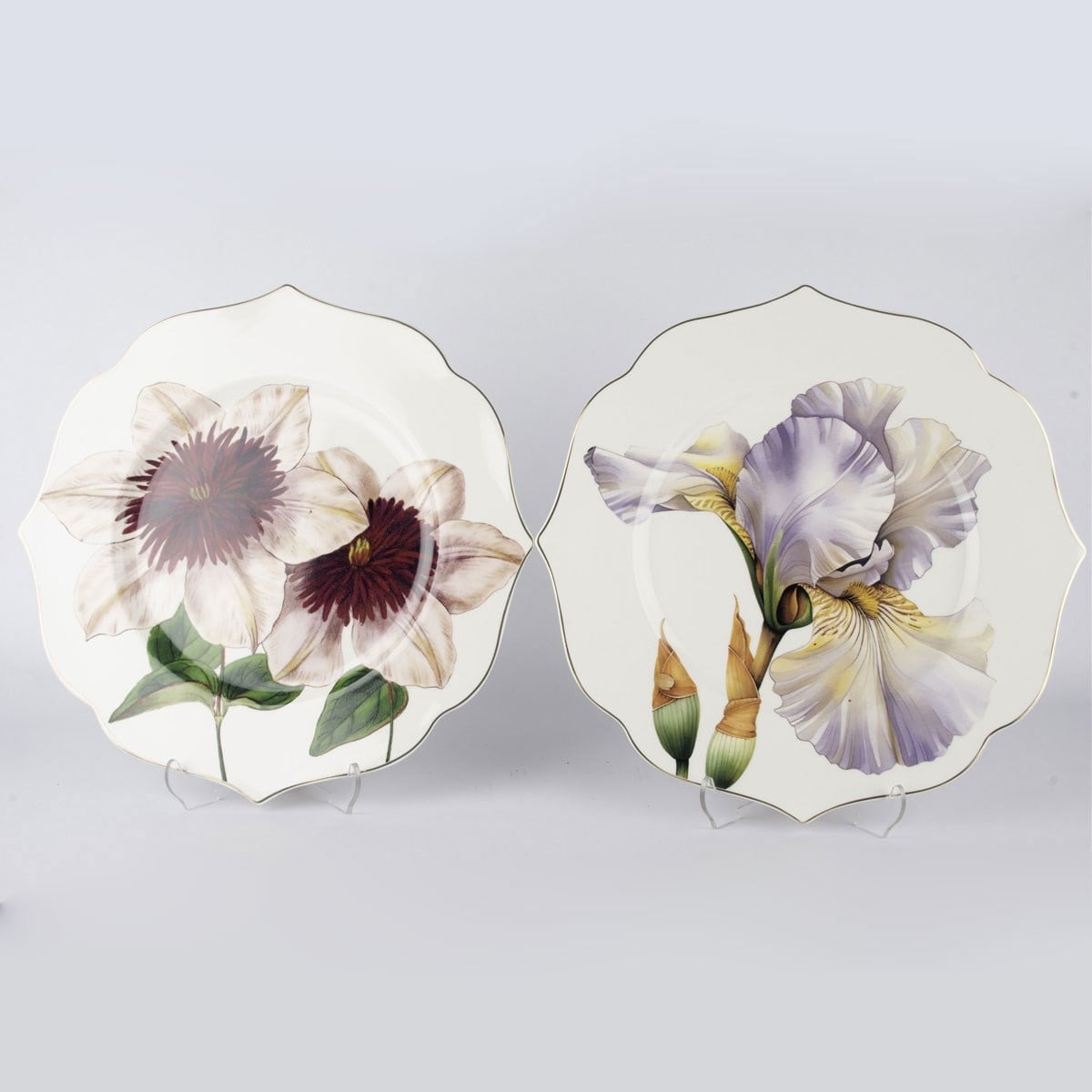 Mikasa Moor Art Of Botanica Lila 2li Servis Tabağı 28 cm