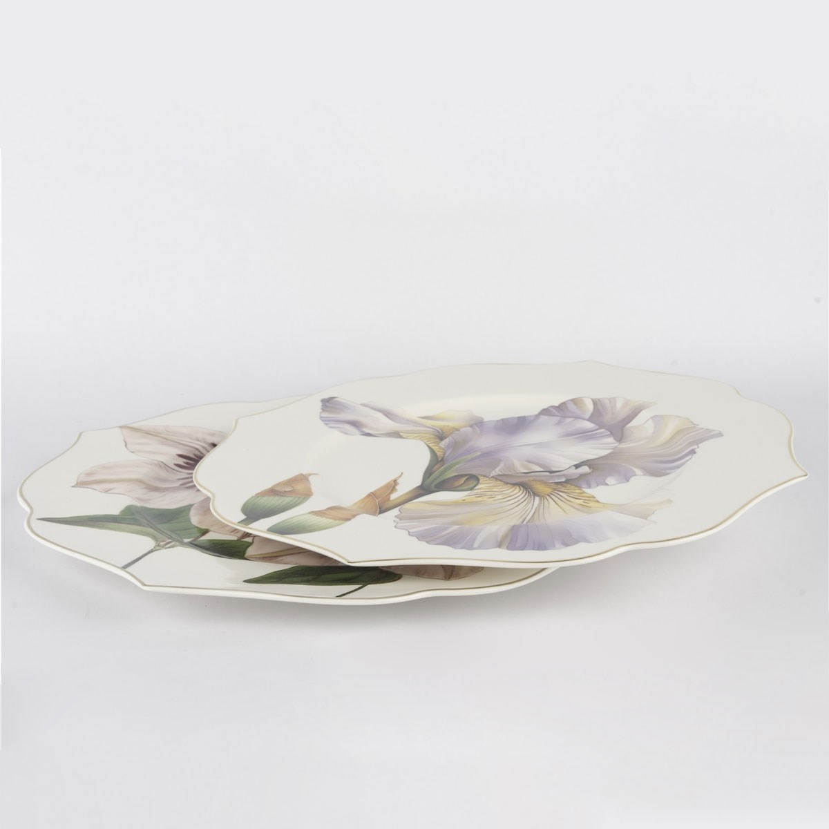 Mikasa Moor Art Of Botanica Lila 2li Servis Tabağı 28 cm