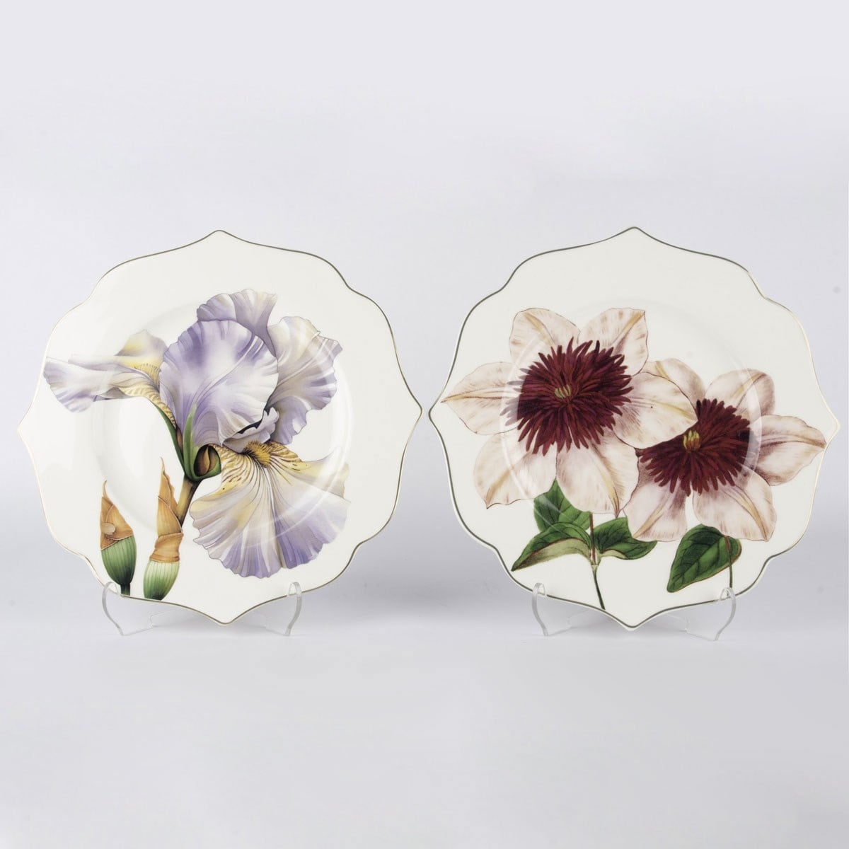 Mikasa Moor Art Of Botanica Lila 2li Tatlı Tabağı 21 cm