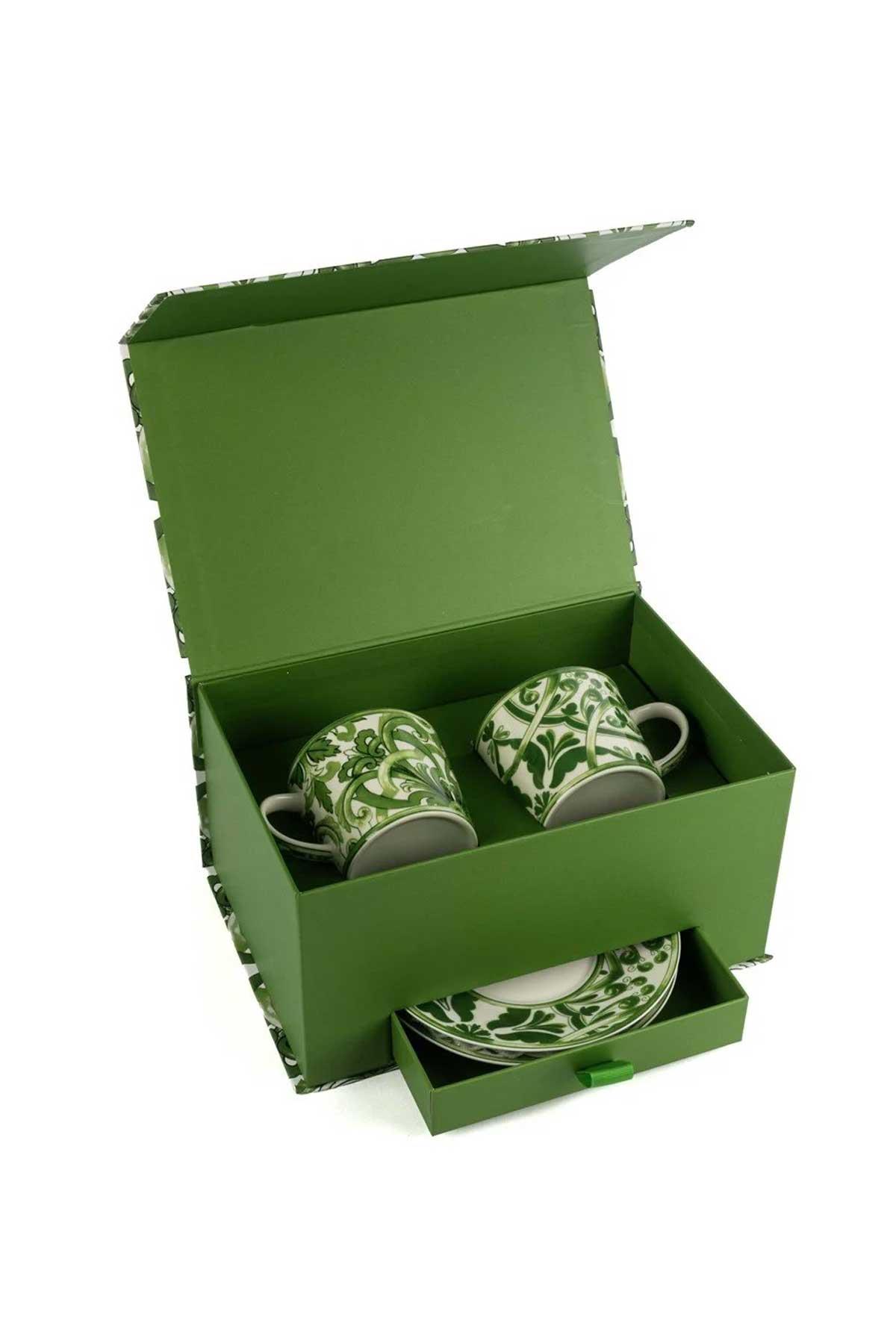 Mikasa Moor Emerald Garden 2li Çay Fincanı Seti 220 cc