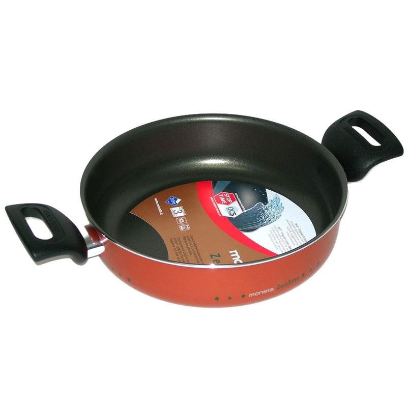 Moneta Zecchıno Kısa Tencere 28 Cm + Cam Kapak