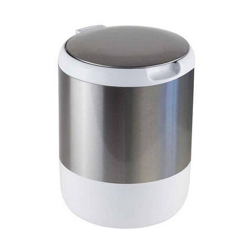 Pasifik 3 Lt. Kapaklı Çöp Kovası Beyaz