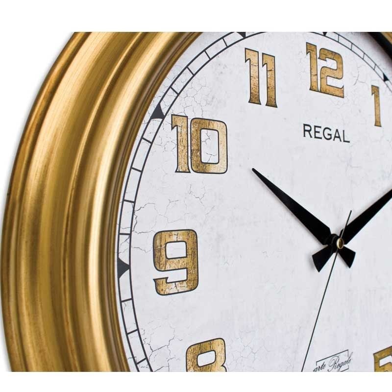 Regal Yaldız Eskitme Duvar Saati 9108 G2