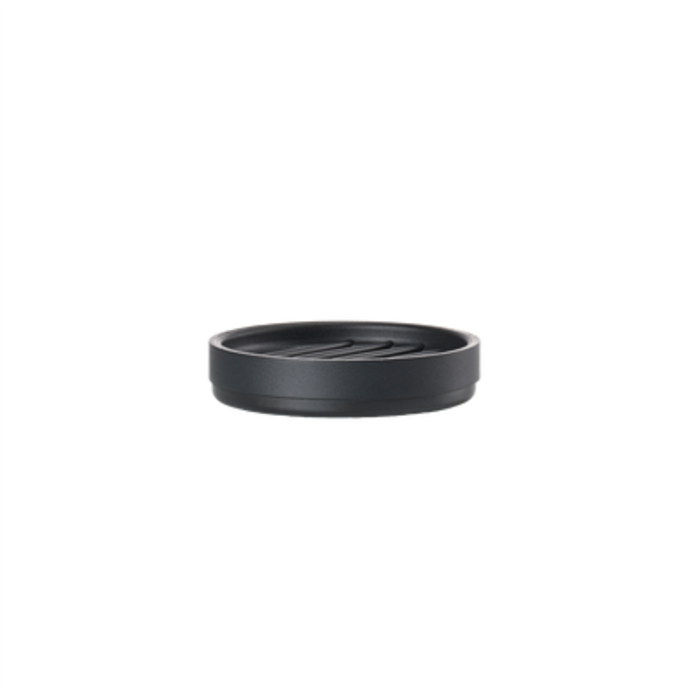 Rim Yuvarlak Katı Sabunluk Siyah Çap 10,8 cm
