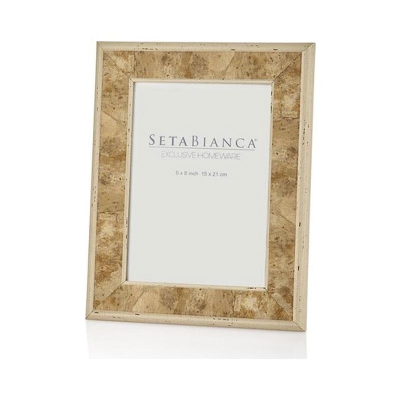 Seta Bianca 15 x 21 cm Stone Çerçeve - Seta Bianca
