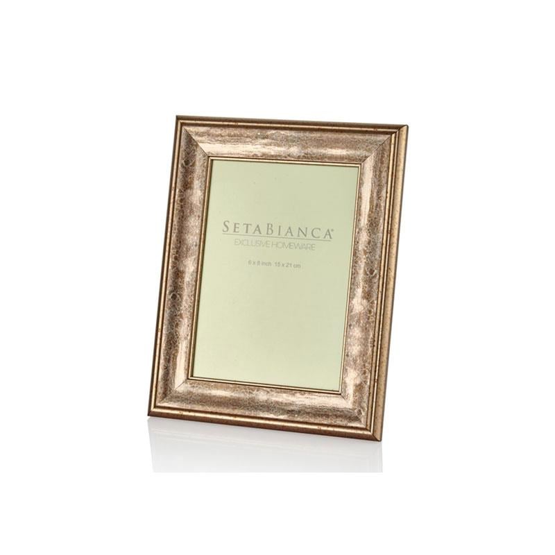 Seta Bianca 15 x 21 cm Vizon Mermer Çerçeve - Seta Bianca