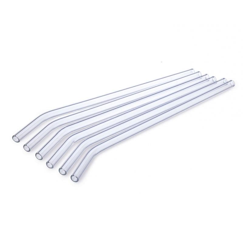 Simax 6lı Cam Pipet Kavisli 23 cm