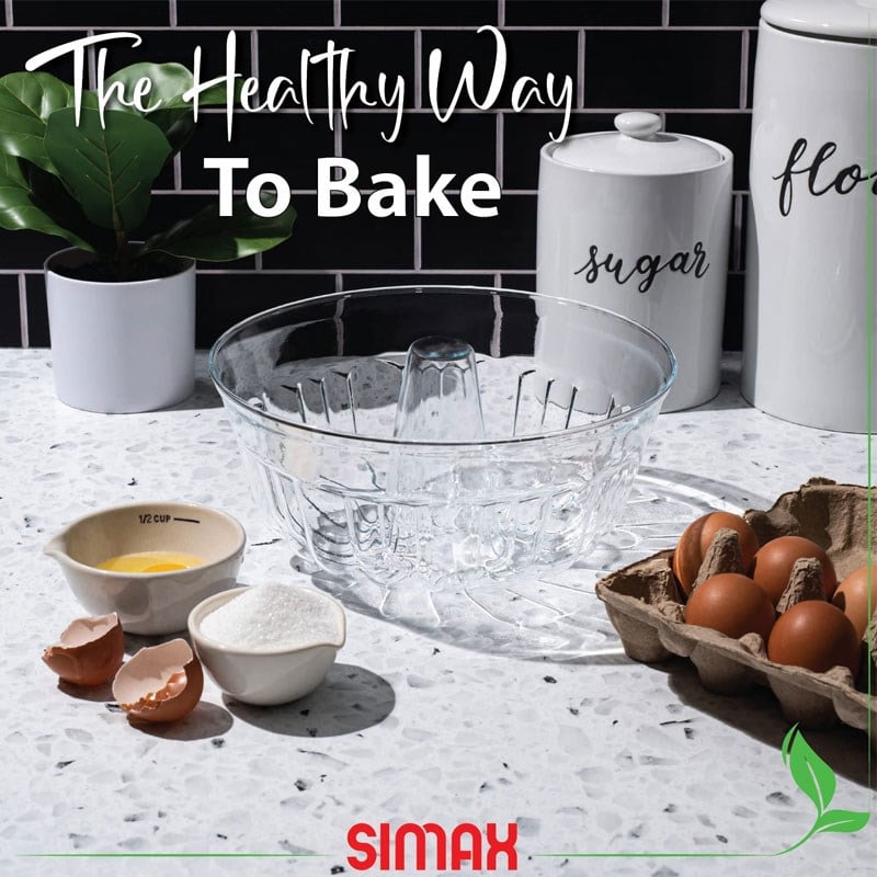Simax Cam Kek Kalıbı 25 cm