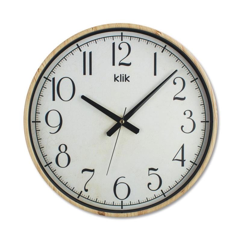 Simplex Duvar Saati Çam