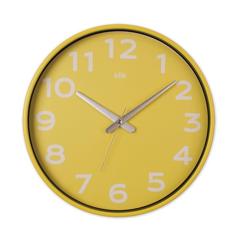 Simplex Joy Duvar Saati Sarı