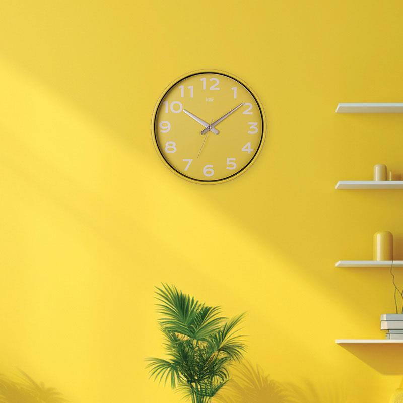 Simplex Joy Duvar Saati Sarı