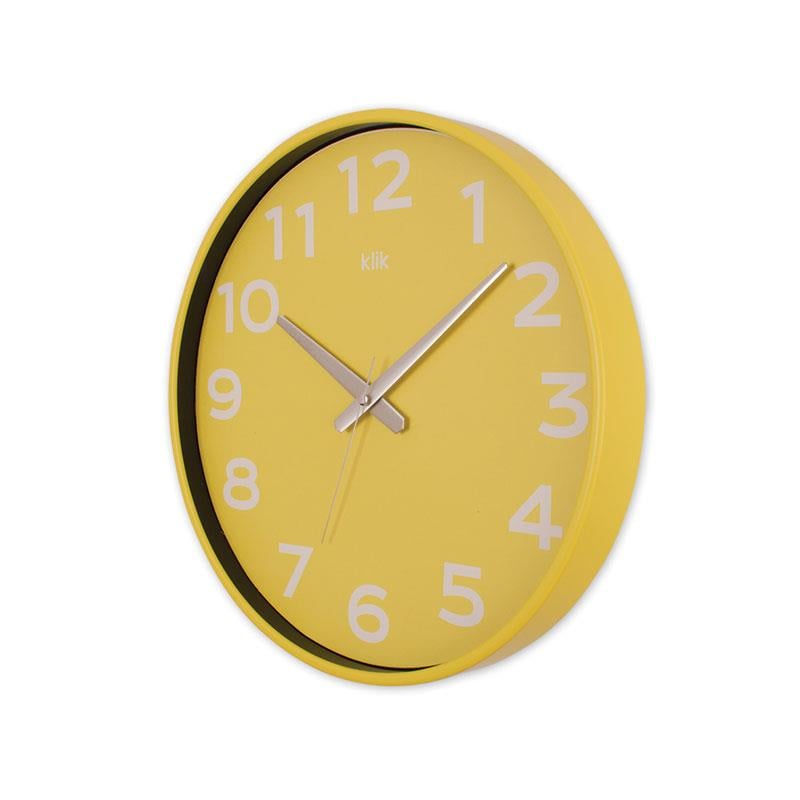 Simplex Joy Duvar Saati Sarı