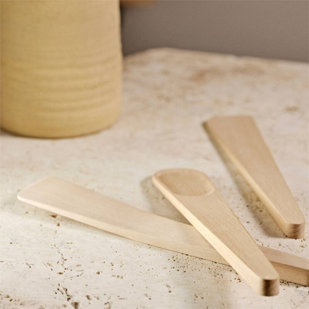 Singles Kayın Ahşap Spatula 4,8x28 cm