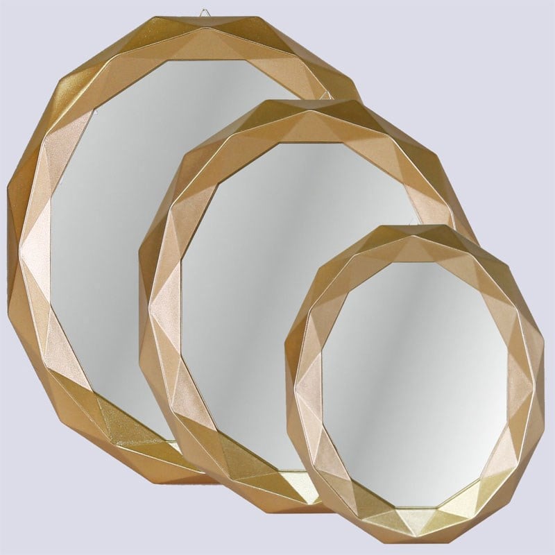 Sortie 3lü Ayna Altın