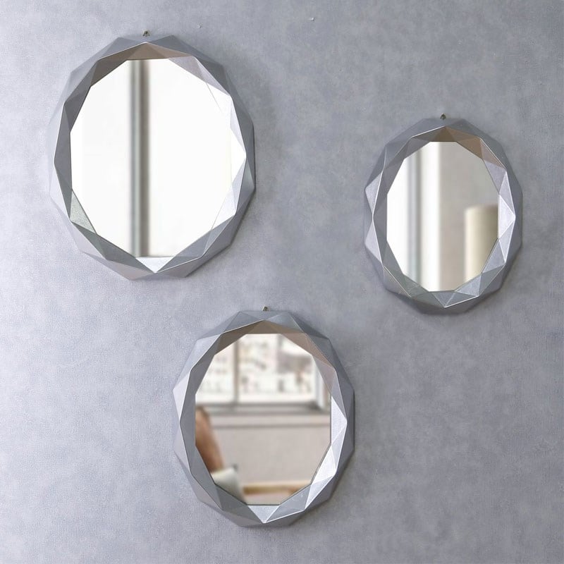 Sortie 3lü Ayna Gümüş