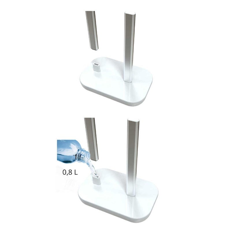 Sui Tuvalet Kağıtlık Gri