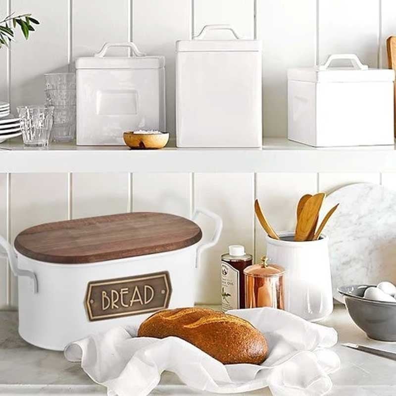 The Mia Ekmeklik Mat Beyaz