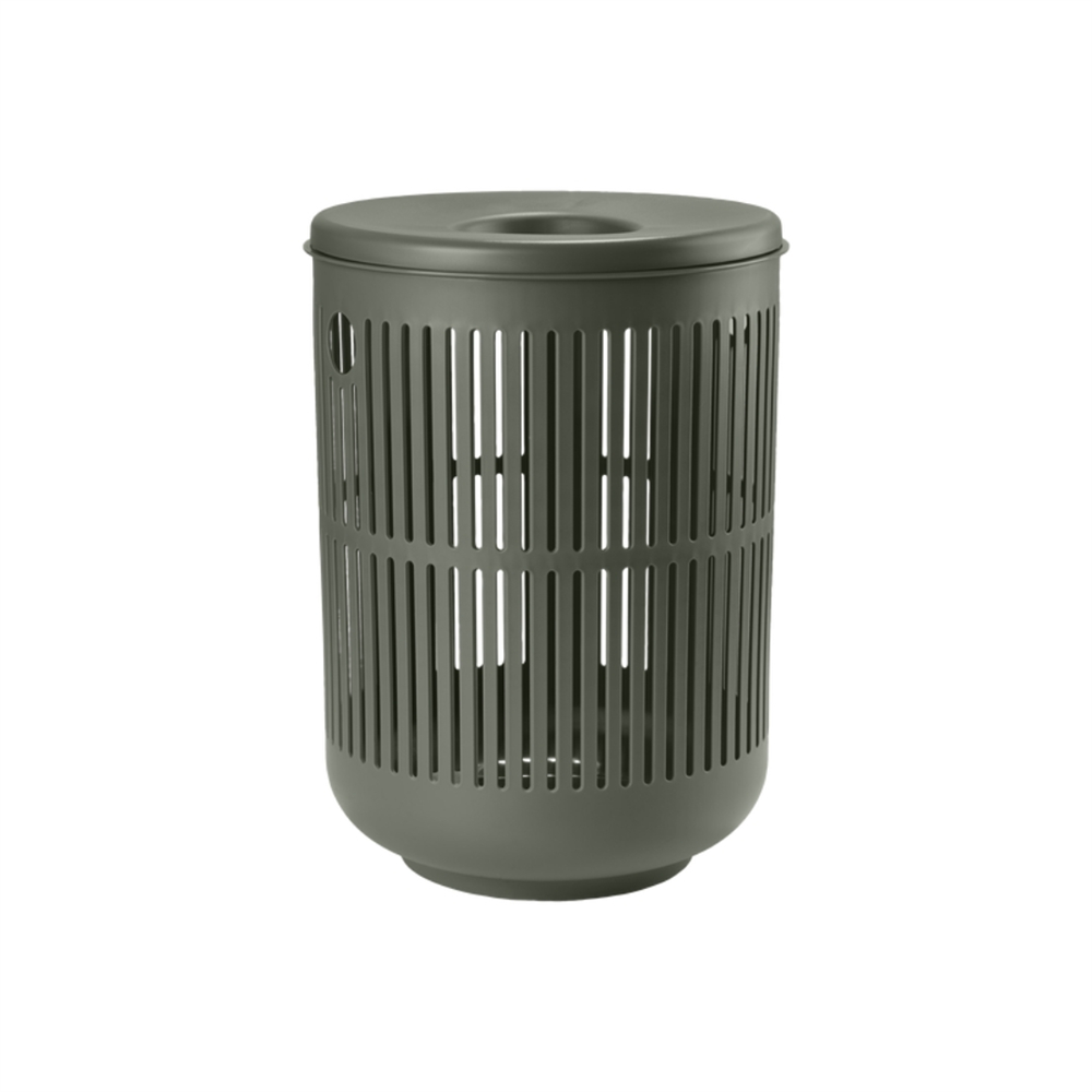 Ume Çamaşır Sepeti 60 L Zeytin Yeşili