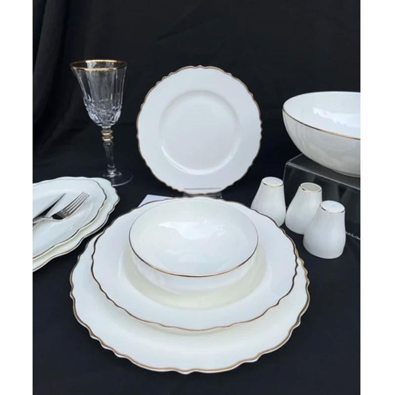 Victoria Gold 56 Parça 12 Kişilik Yemek Takımı