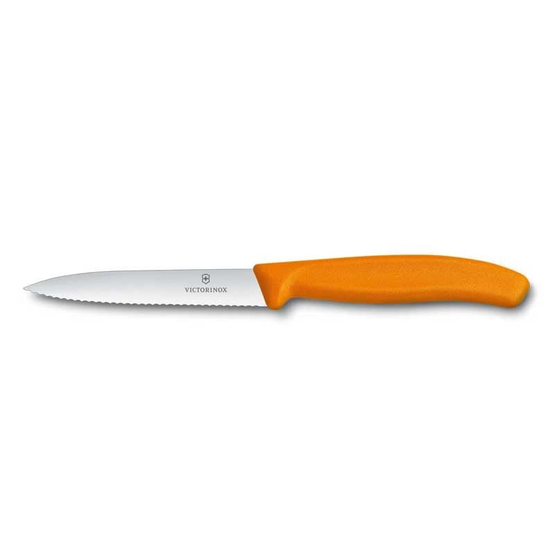 Victorinox 6.7736.L9 SwissClassic 10 cm Tırtıklı Soyma Bıçağı - VICTORINOX