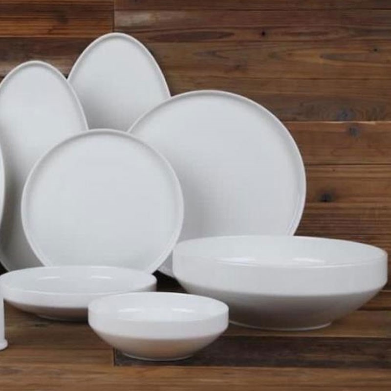 White Queen 53 Parça Bone China Yemek Takımı