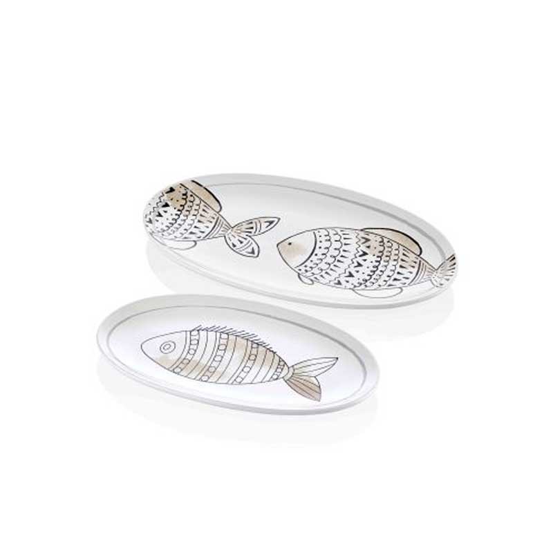 Wish Oval Servis 2'li Set 26 cm & 29 cm - The Mia