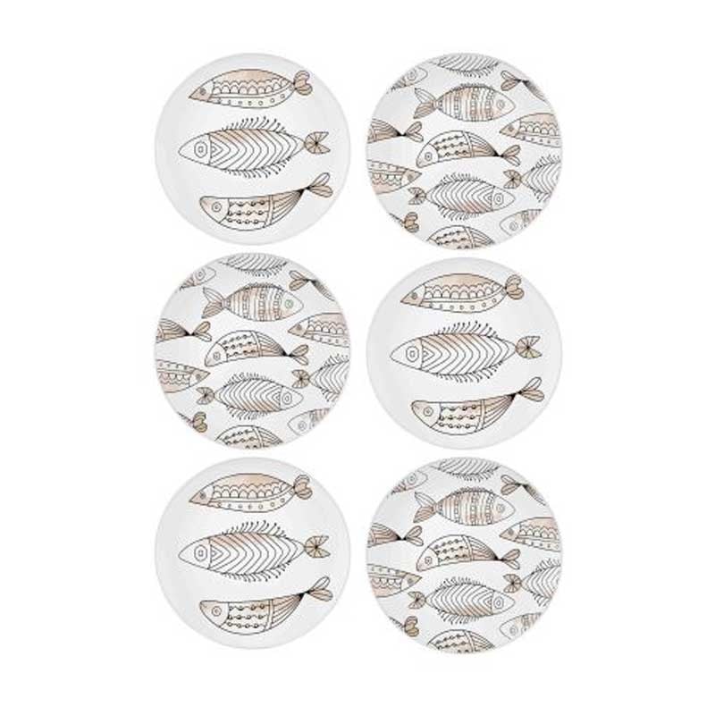 Wish Pasta Tabağı 6lı Set 19 cm