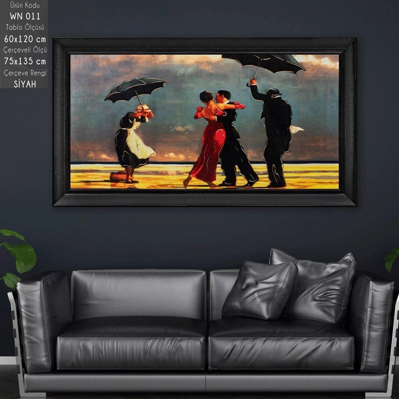 WN 011 Çerçeveli Tablo - Kare Home