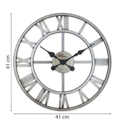 2654 S Ferforje 41 Cm İskelet Duvar Saati