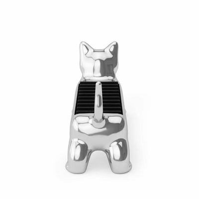 Alı Cat Yüzük Tutucu Krom Renk 4x5,5x12 cm