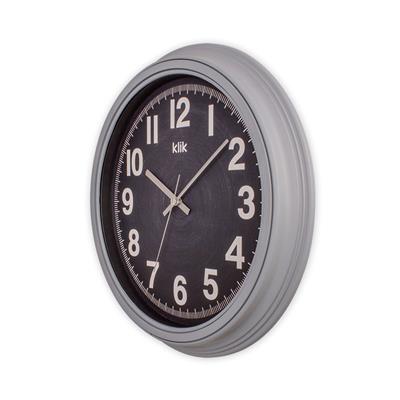 Auris Duvar Saati Gri
