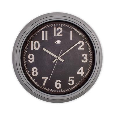 Auris Duvar Saati Gri