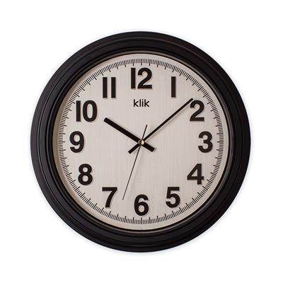 Auris Duvar Saati Siyah