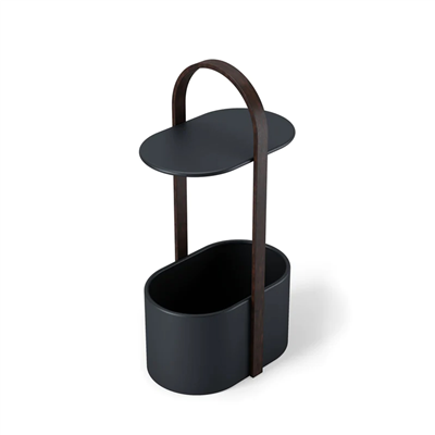 Belwood Siyah Yan Sehpa 30 x 28 x 72 cm