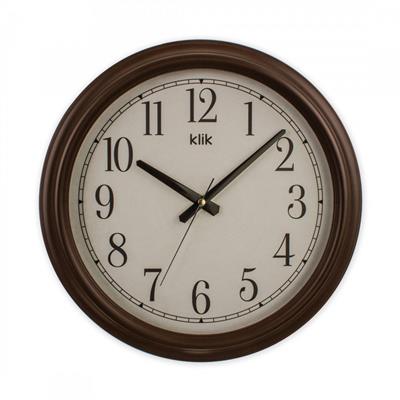 Beta Kahverengi Klasik Duvar Saati 38 cm