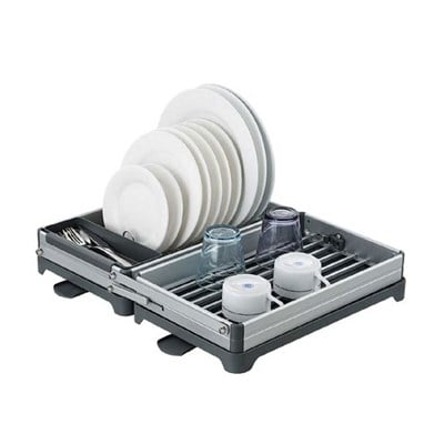 Bianca Katlanabilir 2 Katlı Alüminyum Bulaşıklık