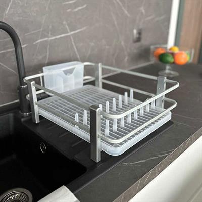 Blanca Paslanmaz Alüminyum Bulaşıklık Şeffaf