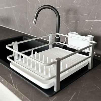 Blanca Paslanmaz Alüminyum Bulaşıklık Beyaz