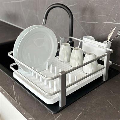 Blanca Paslanmaz Alüminyum Bulaşıklık Beyaz