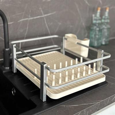 Blanca Paslanmaz Alüminyum Bulaşıklık Bej