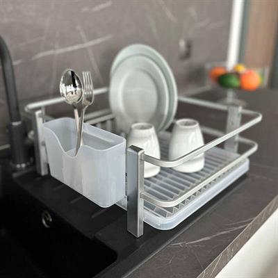 Blanca Paslanmaz Alüminyum Bulaşıklık Şeffaf