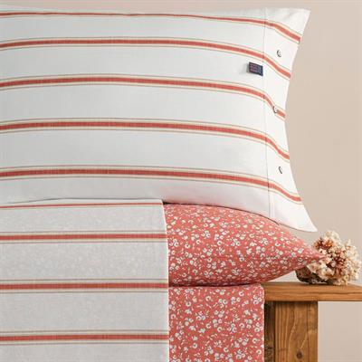 Blue Marine Çift Kişilik Nevresimli Pike Takımı Breezy Somon