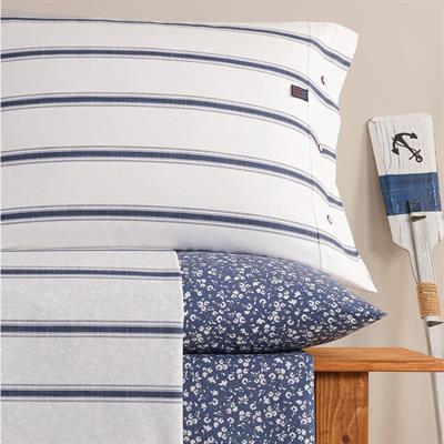 Blue Marine Tek Kişilik Nevresimli Pike Takımı - Breezy İndigo