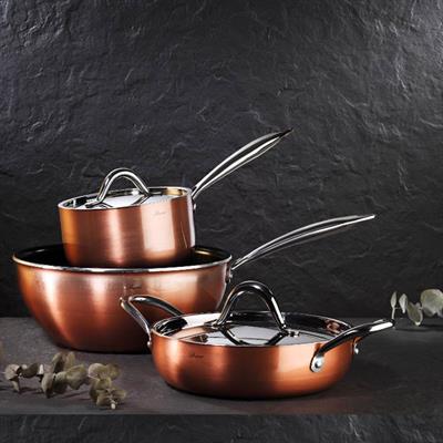 Brioni Copperfield 28 cm Basık Tencere