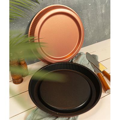 Brioni Diamond 30 cm Tart Kalıbı Rose