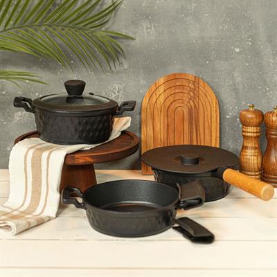 Brioni Diamond 5 Parça Siyah Midi Set