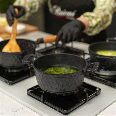 Brioni Diamond 5 Parça Siyah Midi Set